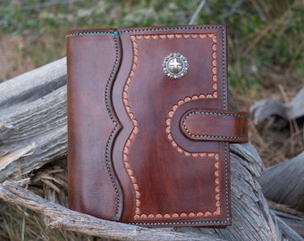 Handmade Leather Bible