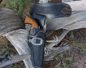 Handmade Leather Quick-Draw Holster