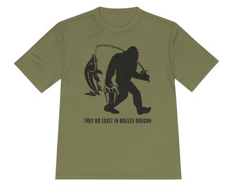 Oregon Fishing Moisture Wicking Tee