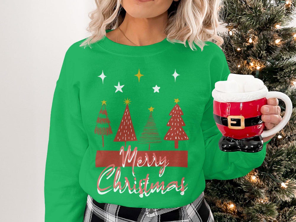Merry Christmas! Christmas Sweatshirt, Christmas Shirt, Christmas Tree, Happy Holidays, Merry Christmas, Cute Christmas Tee, Christmas Gift