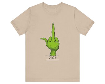 Grinch Middle Finger 2024