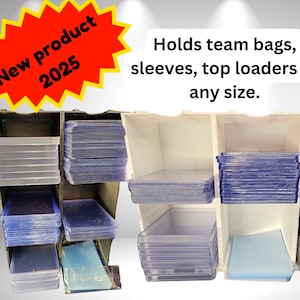 Illusion Rack Organizer - Modular Storage for Sleeves, Top Loaders ...