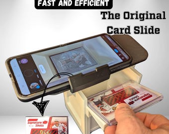 Card Slide - Toploaded Card Scanner Stand for Sports & TCG Cards