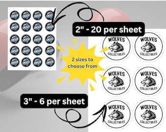 Custom Logo Stickers, Advertising Decals