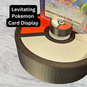 Support pour cartes Pokémon, support Pokémon en lévitation, présentoir pour cartes à collectionner