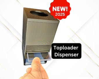 Top Loader Dispenser - With Penny Sleeves Stash and Top Loader Dispensing - Pokemon MTG Magic Yu-gi-oh! Metazoo Sports - Etsy Top Loader Dispenser - With Penny Sleeves Stash and Top Loader Dispensing - Pokemon MTG Magic Yu-gi-oh! Metazoo Sports - Etsy