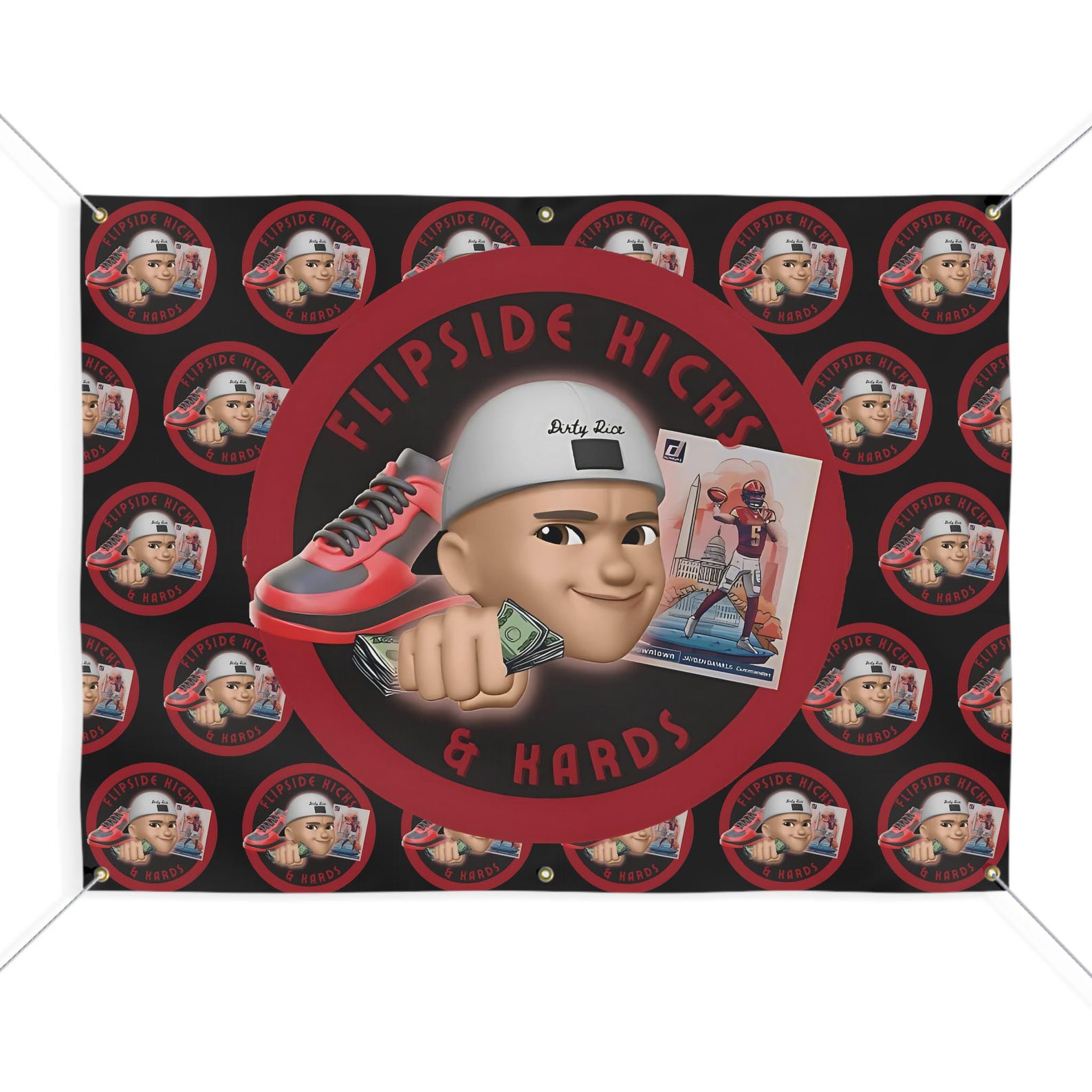 Custom Breakers Banner Breaking Backdrop | Whatnot Card Breaks Backdrop ...