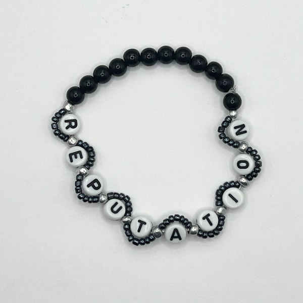 Reputation Wavy Beaded Bracelet | Inspired by Taylor Swift's Reputation