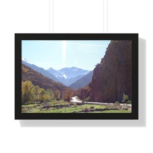 Atlas Mountains, Morocco Framed Poster