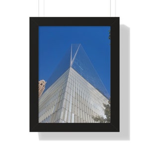Ingelijste verticale poster