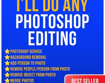 Servicios expertos de Photoshop: edición, retoque, restauración y manipulación profesionales