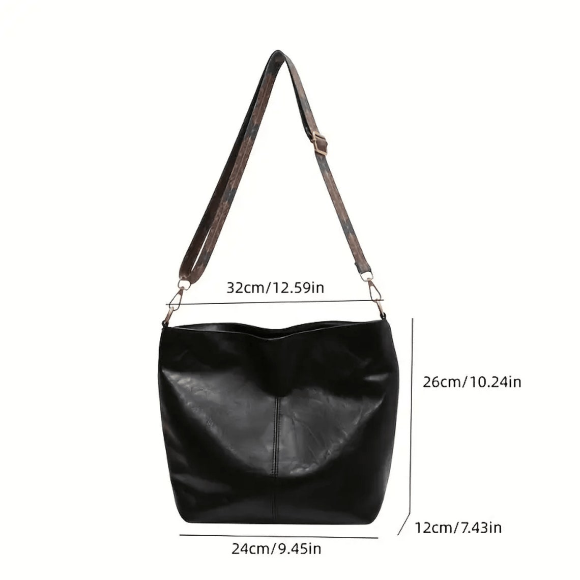 Geometric Pattern Square Crossbody Bag main image 0