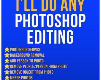 Servicios expertos de Photoshop: edición, retoque, restauración y manipulación profesionales