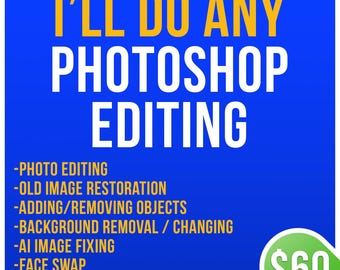 Custom Photo Editing Services: Expert Retouching, Restoration & High-Resolution Enhancements