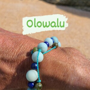 Bracelet & gift pouch.CUSTOM SIZING.