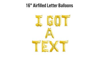 Banner de globos con texto "Tengo un globo", decoraciones para despedidas de soltera, suministros para despedidas de soltera, novias, villas