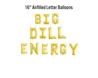 Big Dill Energy Balloon Banner, Pickleball Birthday Party Decor, Dinks and Drinks, Bachelorette Bachelor Party Decorations, Pickle, Men Bday