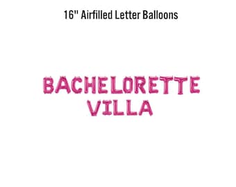 Bachelorette Villa Balloon Banner, Bachelorette Party Decorations, Hot New Bride, Villa, Stagette Supplies, I Got a Text, Photo Booth