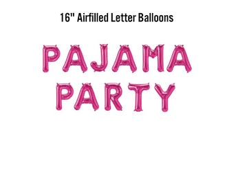 Banner de globos para fiesta de pijamas, pancarta para despedida de soltera, fiesta de pijamas, decoración, tema de decoración, fiesta de pijamas