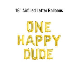 One Happy Dude Balloon Banner, One Happy Dude Decorations, Boys 1st Birthday Theme, Smiley First Birthday Boy, Checkered Trendy