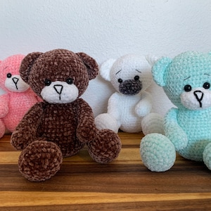 Crochet Teddy Bear- Handmade Amigurumi