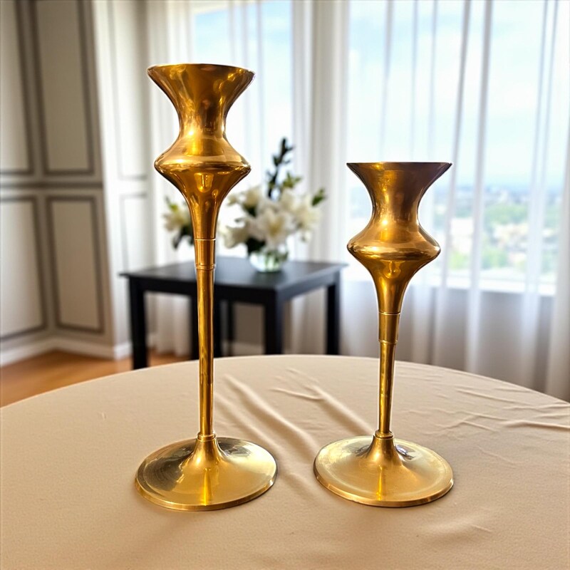 Pair of Brass Candlesticks