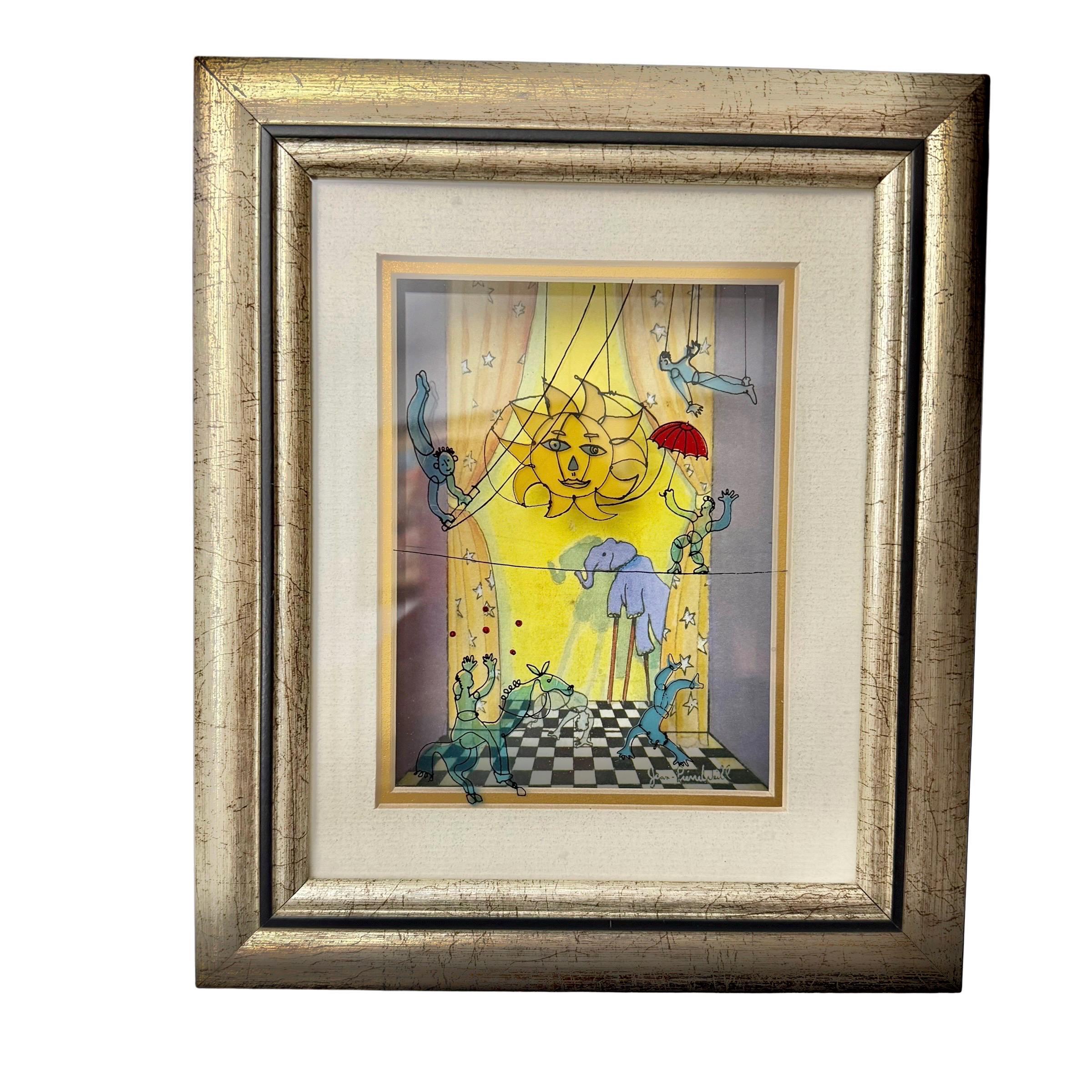 Jean Pierre Will 3d Painting - Etsy