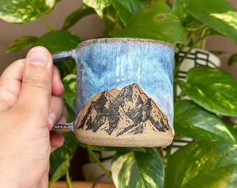 Light Blue Mountain Mug (12 oz)