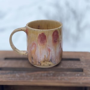 Drippy Pink and Purple Coffee Mug