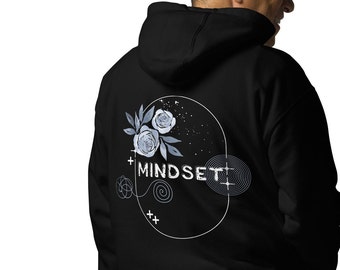 Positive Mindset Unisex Soft/Thick/High Quality Hoodie. For at the Gym/Chilling on a Cool Evening/ A Night Out with Friends