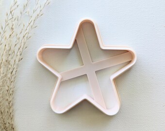 Star Cookie Cutter, Christmas Star Cookie Cutter, Large Star Clay Cutter, Large Clay Cutters