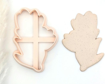 Tulip Flower Cookie Cutter, Spring Flower Cookie Cutter, Large Clay Cutter, Polymer Clay Cutter, Fondant Cutter, 3D Printed Clay Cutter