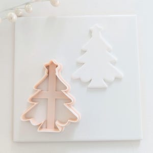 Christmas Tree Cookie Cutter, Christmas Tree Clay Cutter, Fondant Cutter, 3D Printed Cutter, Polymer Clay Cutter