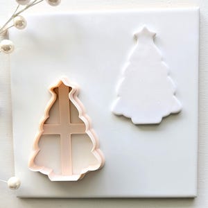 Christmas Tree Cookie Cutter, Christmas Tree Clay Cutter, Fondant Cutter, 3D Printed Cutter, Polymer Clay Cutter