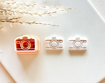 Camera Imprint Cutter for Polymer Clay Earring, Clay Cutter, Clay Jewelry Cutter, 3D Printed Cutter