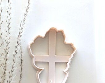 Bouquet of Clovers Cookie Cutter,  Flower Cookie Cutter, Large Clay Cutter, Polymer Clay Cutter, 3D Printed Clay Cutter, Fondant Cutter