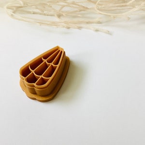 Shell Imprint Clay Earring Cutter, Sea Shell Clay Earring Cutter, 3D Printed Clay Cutter, Polymer Clay Cutter, Clay Jewelry Cutter