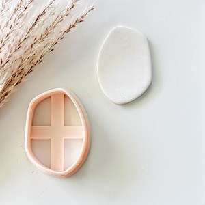 Organic Stone Shape #7 Cutter for Polymer, Earthenware, Air Dry Clay & Cookies - Pottery Tools