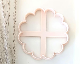 St. Patty's Flower Cookie Cutter, Trendy Flower Cutter, Large Clay Cutter, Polymer Clay Cutter, 3D Printed Clay Cutter, Fondant Cutter