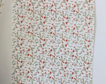 5 Feuilles Décalcomanies Pour Argile Polymère – Motifs Noël (Flocons, Bonnets, Canne…) – Transfert à L’Eau – DIY Bijoux - 7