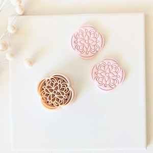 Victorian Earring Imprint Cutter, Pendant Clay Cutter, 3D Printed Clay Cutter, Polymer Clay Cutter, Clay Jewelry Cutter