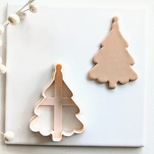 Christmas Tree Cookie Cutter, Christmas Tree Clay Cutter, Fondant Cutter, 3D Printed Cutter, Polymer Clay Cutter