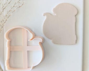 Stein Cookie Cutter, Mug Cookie Cutter, Large Clay Cutter, Polymer Clay Cutter, Fondant Cutter, 3 D Printed Clay Cutter