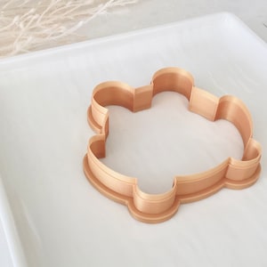 Frog Cookie Cutter, Frog Clay Cutter, Large Clay Cutter, Polymer Clay Cutter, Fondant Cutter, 3D Printed Cutter