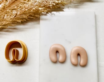 Boho Arch Clay Earring Cutter,  Arch Clay Earring Cutter, Earring Clay Cutters, Clay Jewelry Cutters, Jewelry Earring Cutter