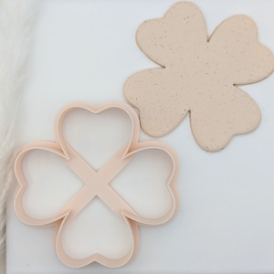 Four Leaf Clover Cookie Cutter, Shamrock Cutter, St. Patrick's Day Cutter, Polymer Clay Cutter, Fondant Cutter, Large Clay Cutter