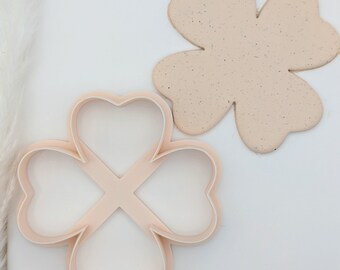 Four Leaf Clover Cookie Cutter, Shamrock Cutter, St. Patrick's Day Cutter, Polymer Clay Cutter, Fondant Cutter, Large Clay Cutter
