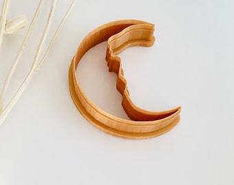 Man in The Moon Cookie Cutter, Moon Clay Cutter, Large Clay Cutter, Polymer Clay Cutter, Fondant Cutter, 3D Printed Cutter