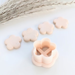 Basic Daisy Cookie Cutter, Flower Clay Cutter, Spring Cookie Cutter, Trendy Cookie Cutter, Polymer Clay Cutter, 3D Printed Cutters