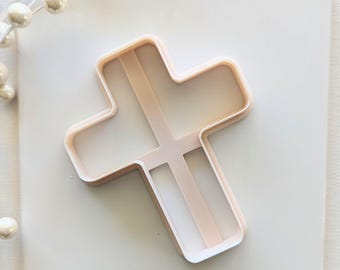Cross Cutter for Polymer, Earthenware & Air Dry Clay, Fondant and Cookies | Faith Based Cutter